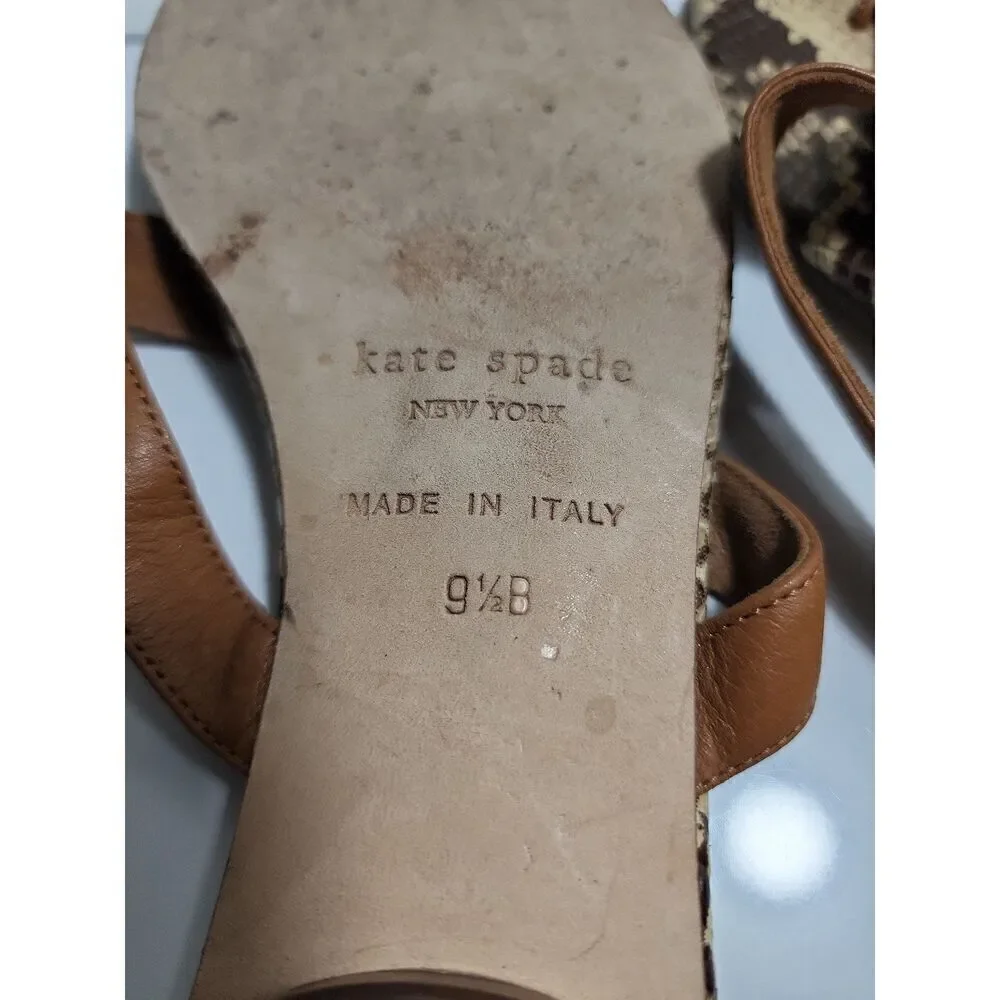 Kate Spade Thong Sandals Size 9.5